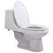 Anzzi Odin 1-piece 1.28 GPF Dual Flush Elongated Toilet in White T1-AZ056 - alternate 9